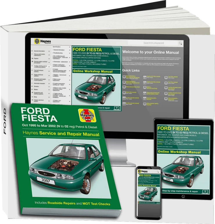 Ford Fiesta Petrol & Diesel (Oct 1995-Mar 2002) Haynes Repair Manual