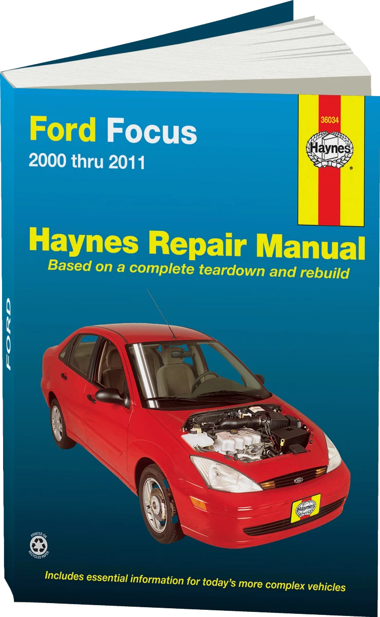 Ford Focus (2000-2011) Haynes Repair Manual (USA)