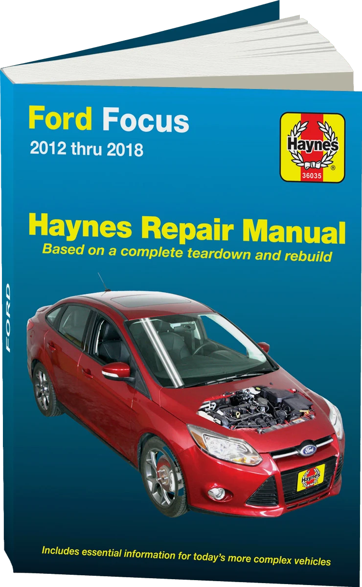 Ford Focus (2012-2018) Haynes Repair Manual (USA)