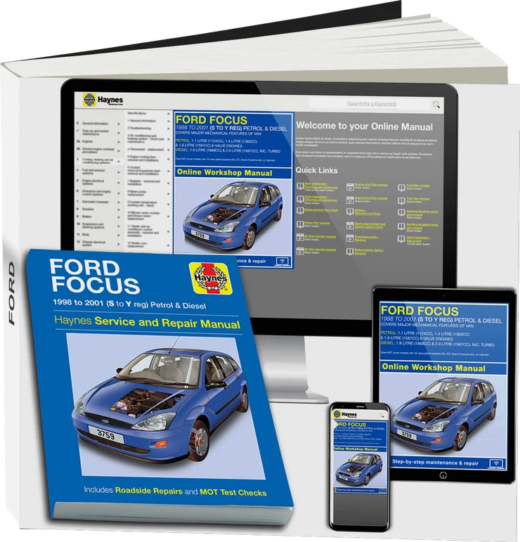 Ford Focus Petrol & Diesel (1998-2001) Haynes Repair Manual