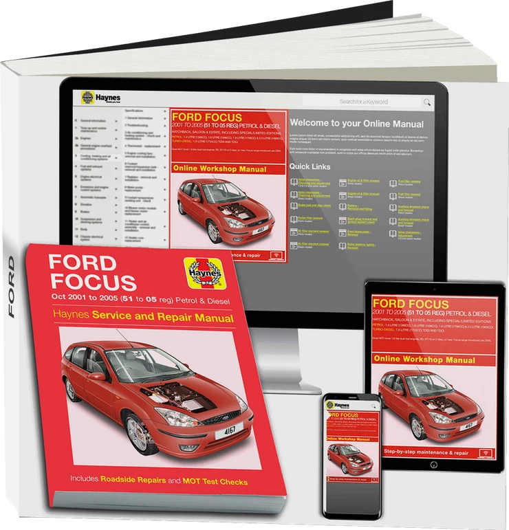 Ford Focus Petrol & Diesel (Oct 2001-2005) Haynes Repair Manual