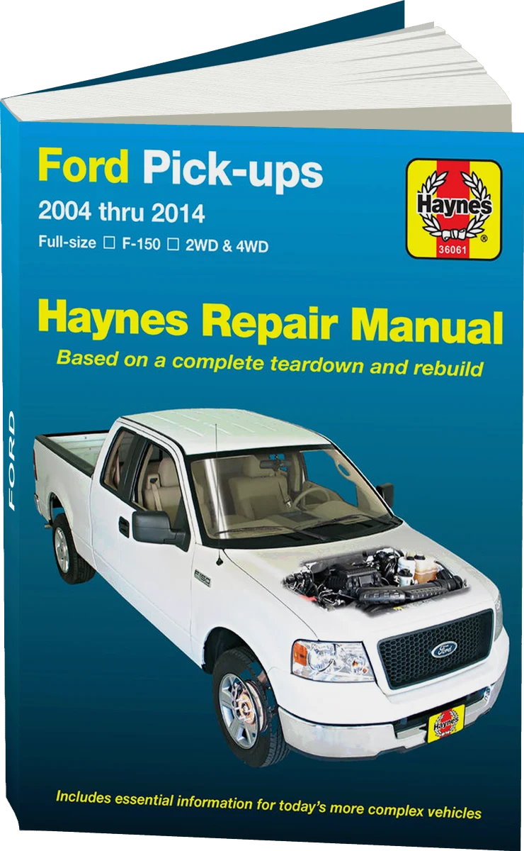 Ford full-size Gas F-150 2WD & 4WD (04-14) Haynes Repair Manual