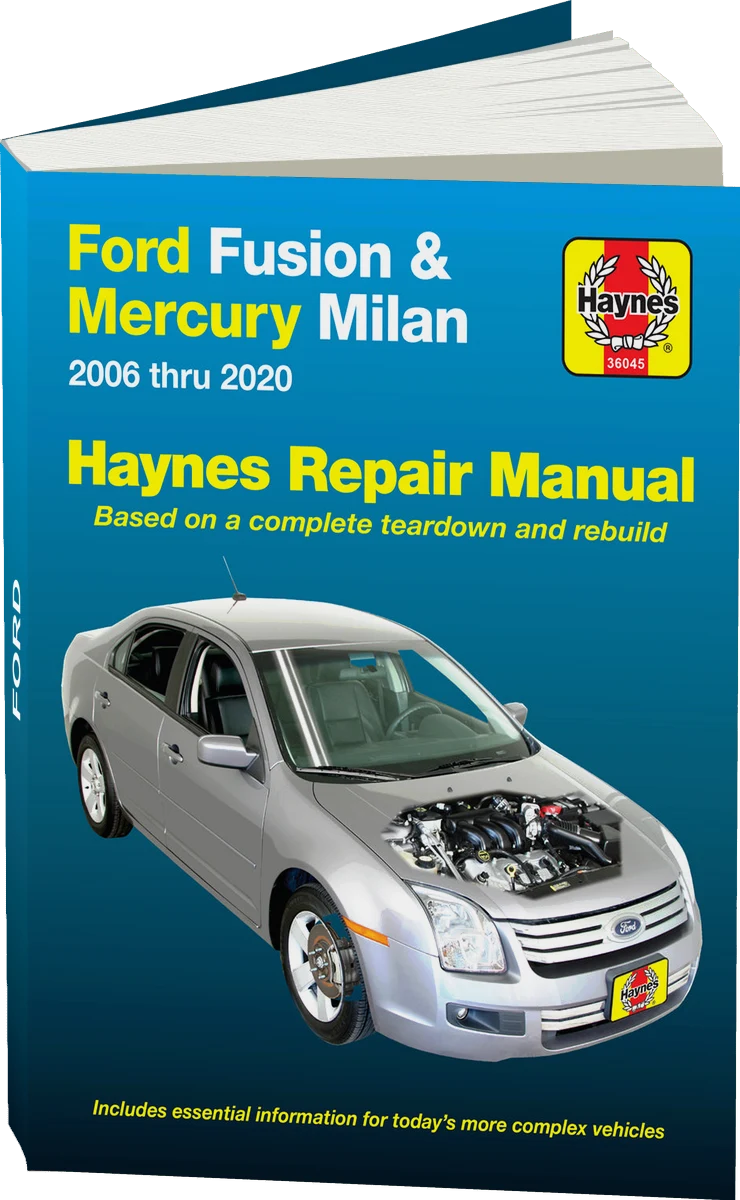 Ford Fusion & Mercury Milan (06-20) Haynes Repair Manual