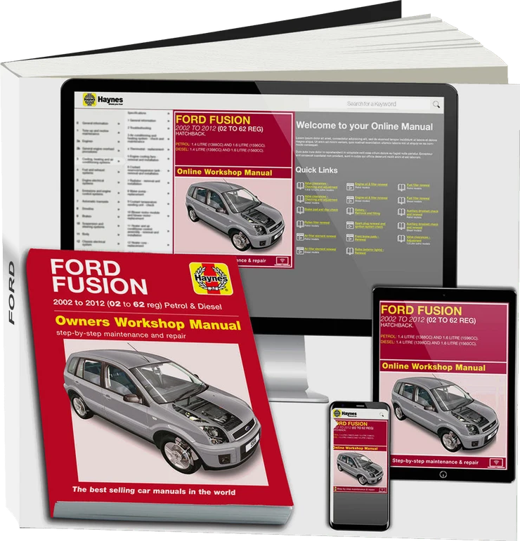 Ford Fusion Petrol & Diesel (2002-2012) Haynes Repair Manual