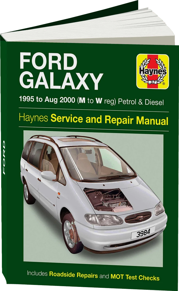 Ford Galaxy Petrol & Diesel (1995-Aug 2000) Haynes Repair Manual
