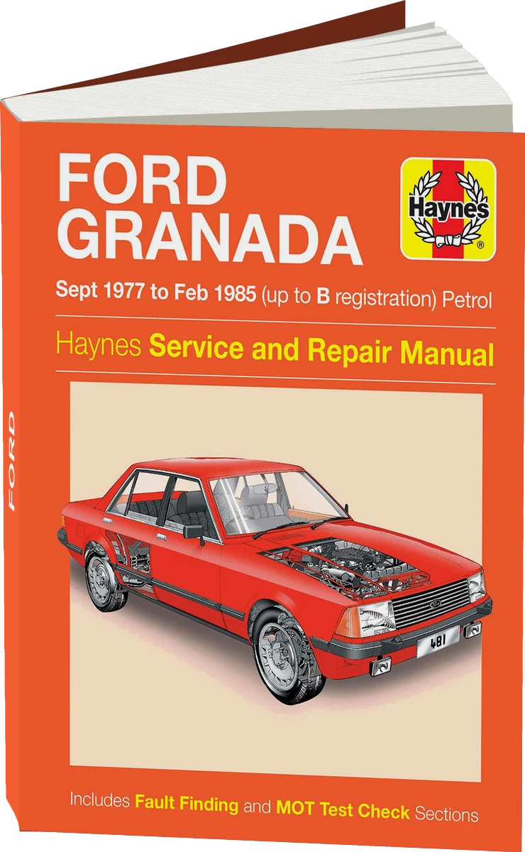 Ford Granada Petrol (Sept 1977-Feb 1985) Haynes Repair Manual