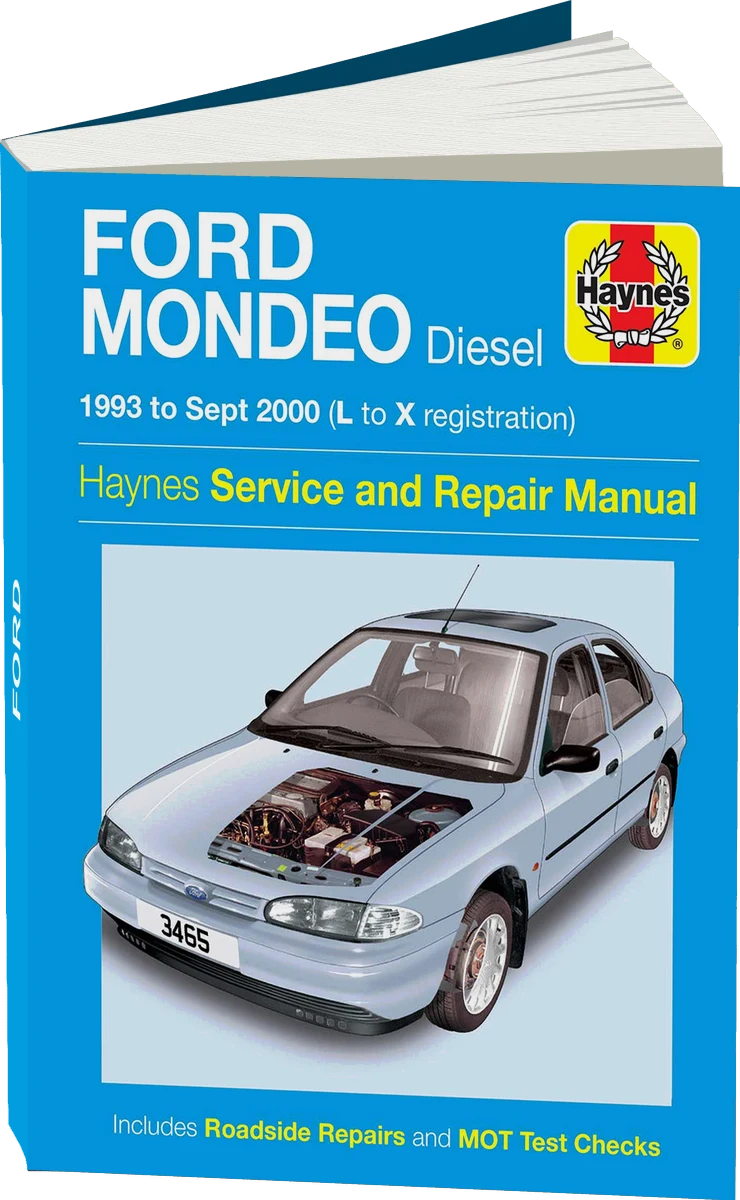 Ford Mondeo Diesel (1993-Sept 2000) Haynes Repair Manual