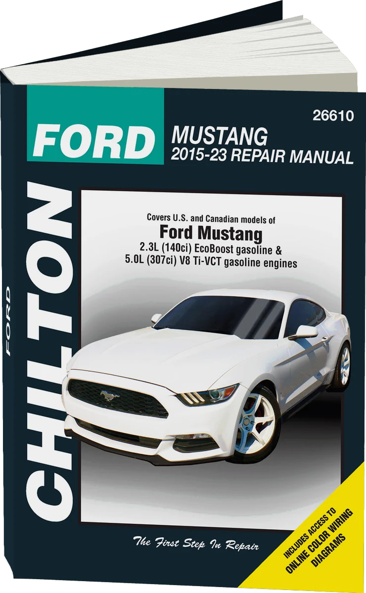 Ford Mustang (2015 - 2023) Chilton Repair Manual
