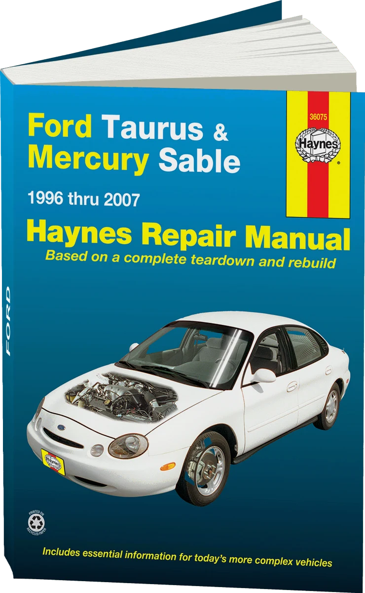 Ford Taurus & Mercury Sable (1996-2007) Haynes Repair Manual (USA)