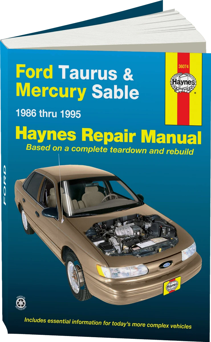 Ford Taurus & Mercury Sable (86-95) Haynes Repair Manual