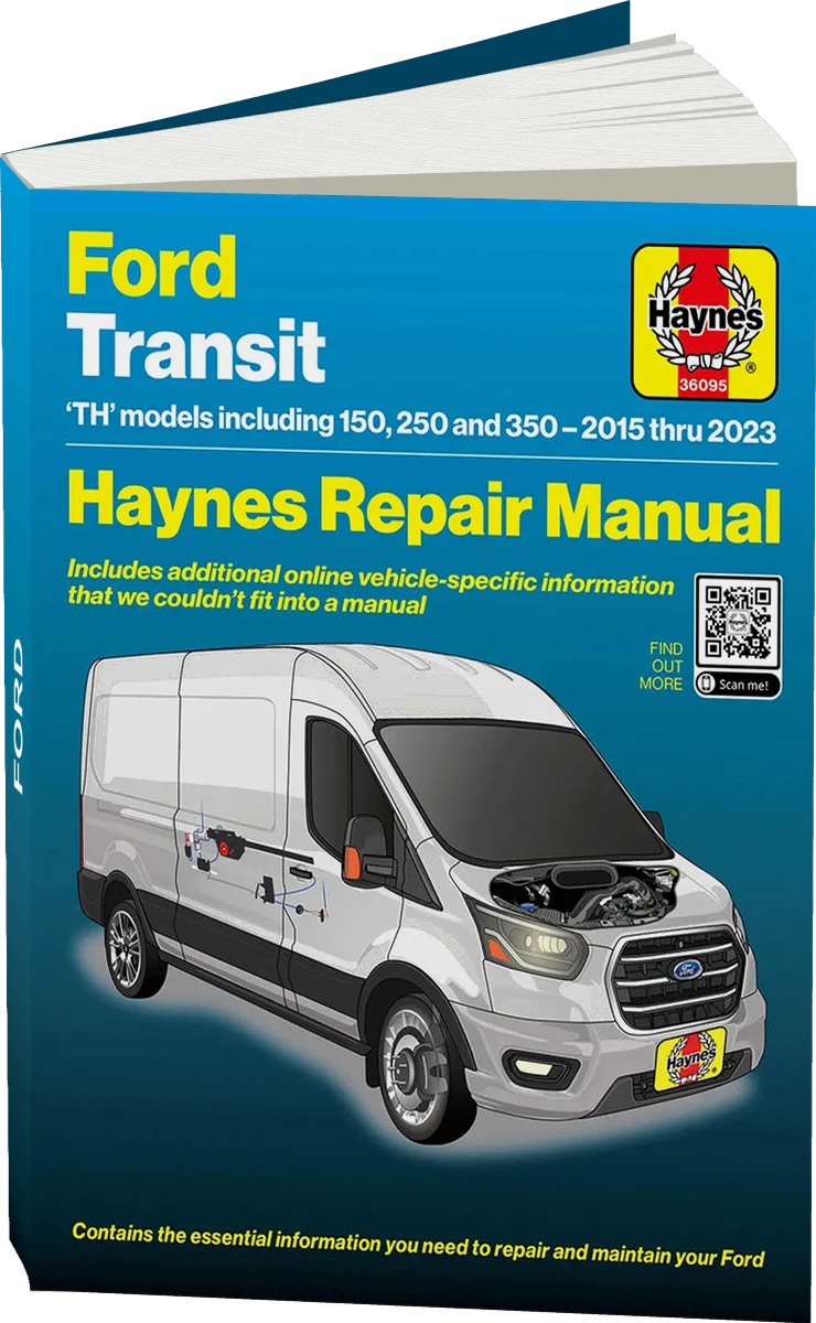 Ford Transit 150, 250 and 350 (2015 - 2023) Haynes Repair Manual