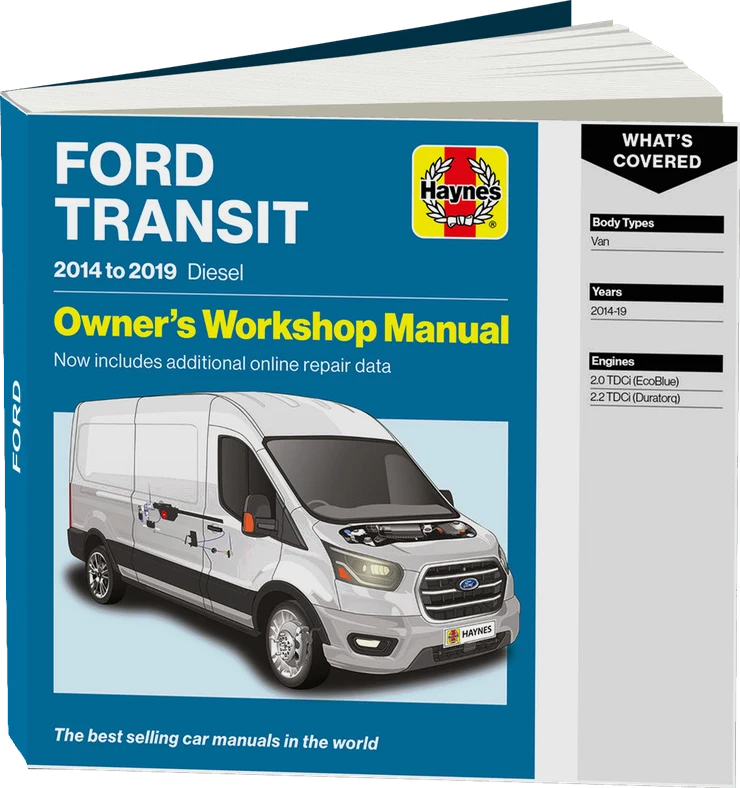 Ford Transit (2014-2019) Haynes Repair Manual