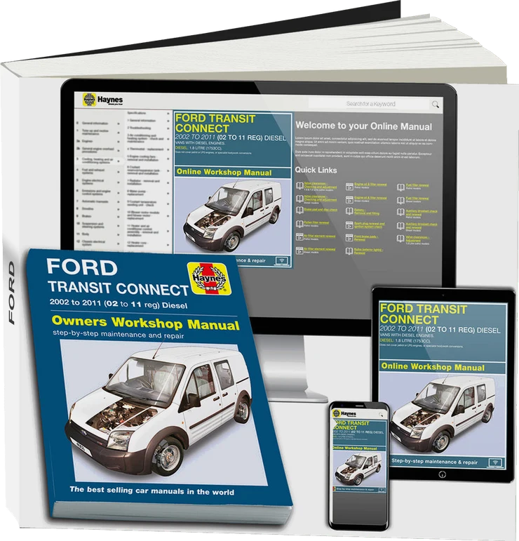 Ford Transit Connect Diesel (2002-2011) Haynes Repair Manual
