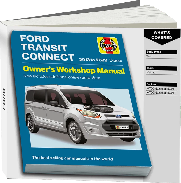 Ford Transit Connect Diesel 2013-2022 Haynes Repair Manual