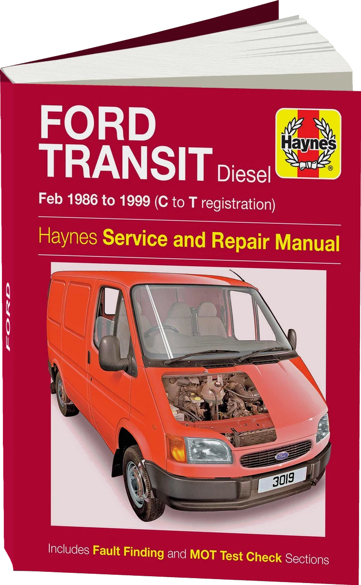 Ford Transit Diesel (Feb 1986-1999) Haynes Repair Manual