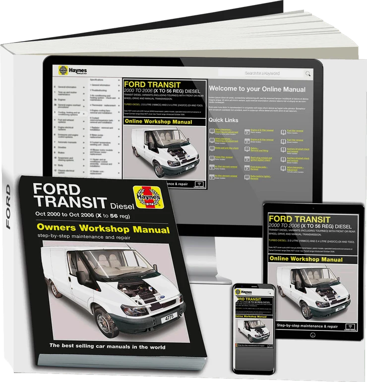 Ford Transit Diesel (Oct 2000-Oct 2006) Haynes Repair Manual