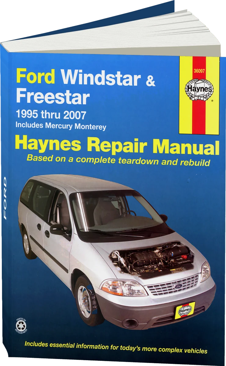 Ford Windstar (95-03) & Freestar & Mercury Monterey (04-07) Haynes Repair Manual