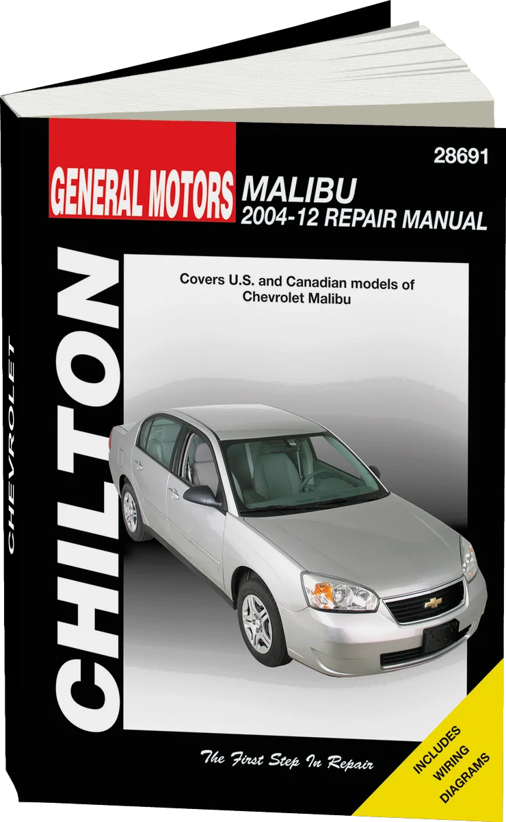 General Motors (2004-10) for of Chevrolet Malibu (exc. hybrid models) Chilton Repair Manual (USA)