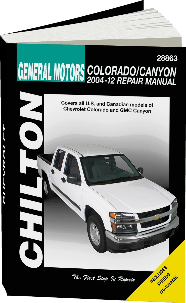 General Motors (2004-12) for of Chevrolet Colorado & GMC Canyon Chilton Repair Manual (USA)