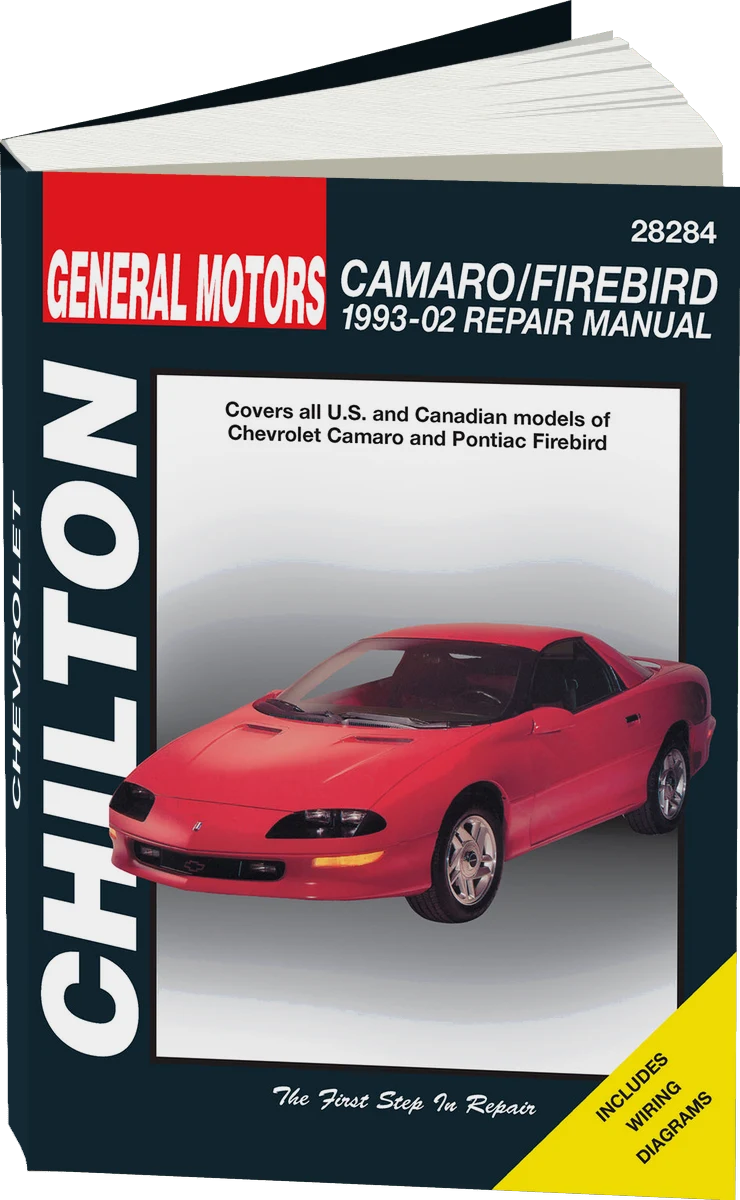 General Motors Camaro/Firebird (1993-02) for of Chevrolet Camaro & Pontiac Firebird Chilton Repair Manual (USA)