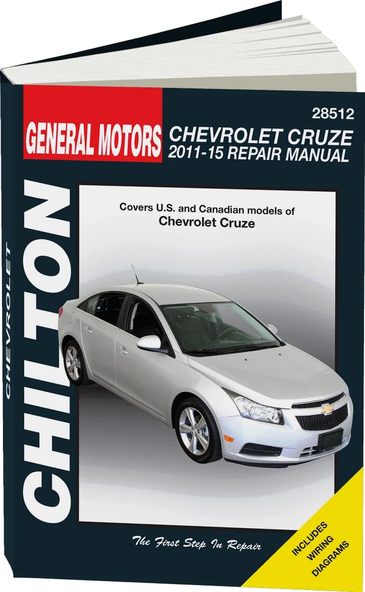 General Motors Chevrolet Cruze Chilton Repair Manual for 2011-15