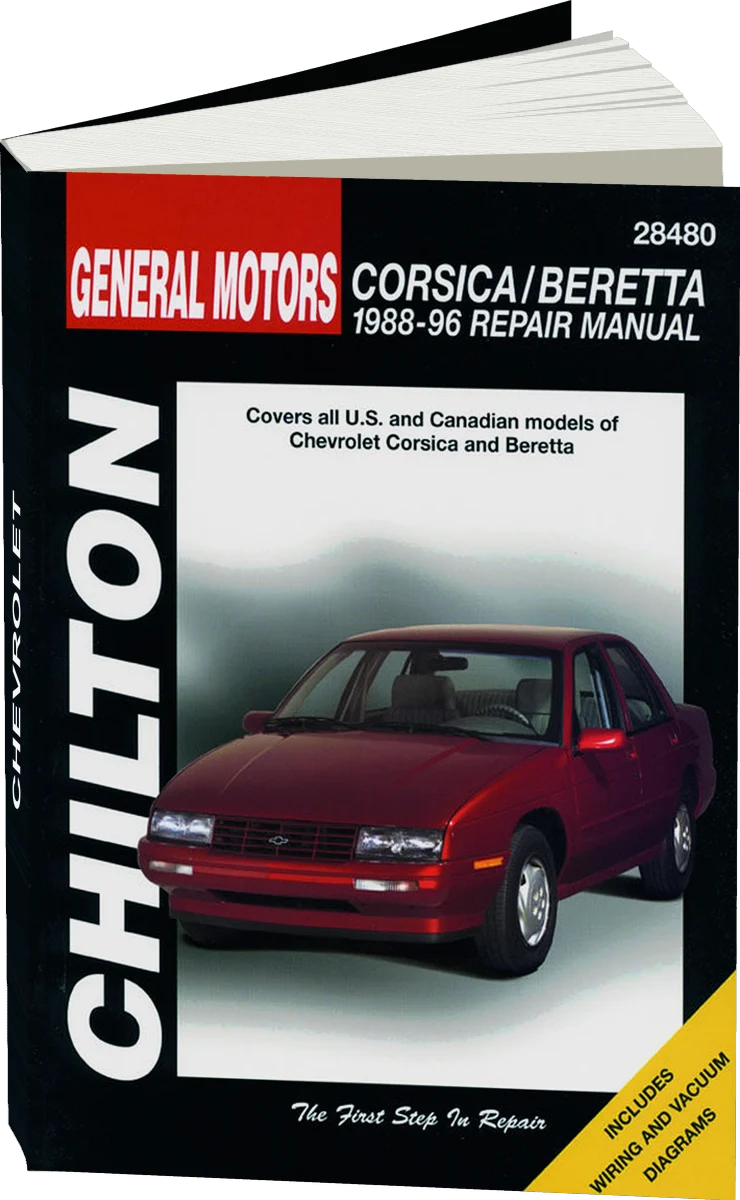 General Motors Corsica/Beretta (1988-96) for of Chevy Corsica & Beretta Chilton Repair Manual (USA)