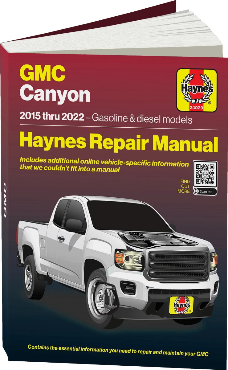 GMC Canyon (2015-2022) Haynes Repair Manual