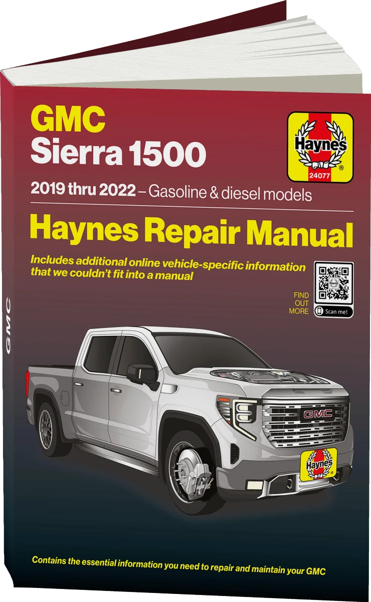 GMC Sierra 1500 (2019-2022)  Haynes Repair Manual