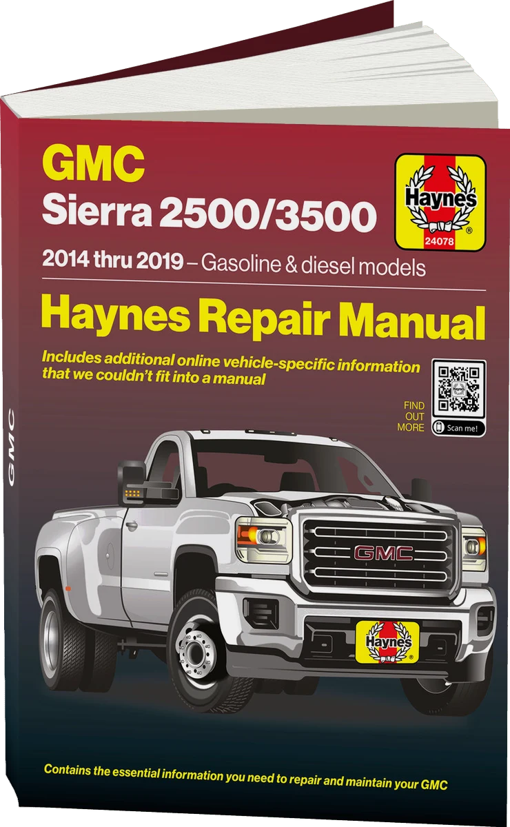 GMC Sierra 2500/3500 (2014-2019) Haynes Repair Manual