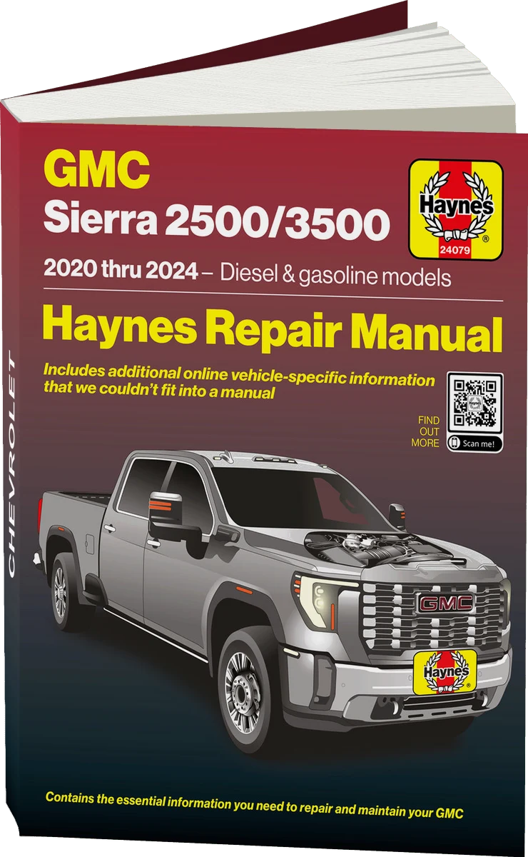 GMC Sierra 2500/3500 (2020-2024) Haynes Repair Manual