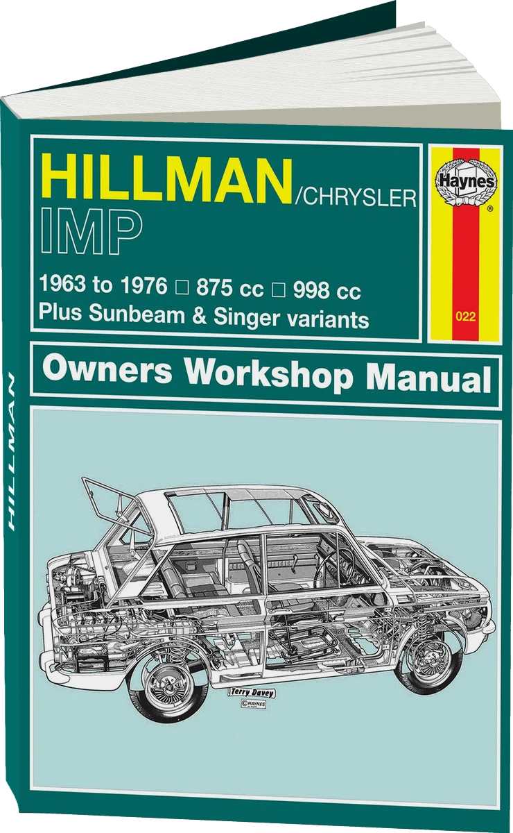 Hillman Imp Petrol (1963-1976) up to R Haynes Repair Manual (Classic Reprint)