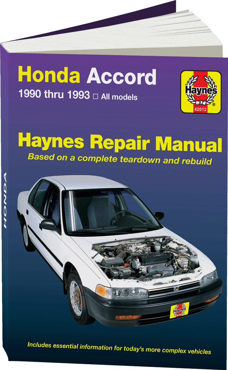 Honda Accord (90-93) Haynes Repair Manual