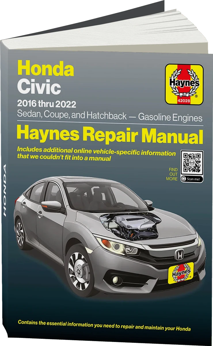 Honda Civic (2016-2022) Haynes Repair Manual
