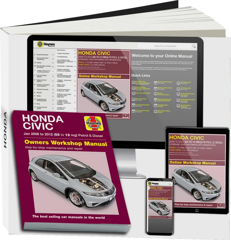 Honda Civic (Jan 2006-2012) Haynes Repair Manual