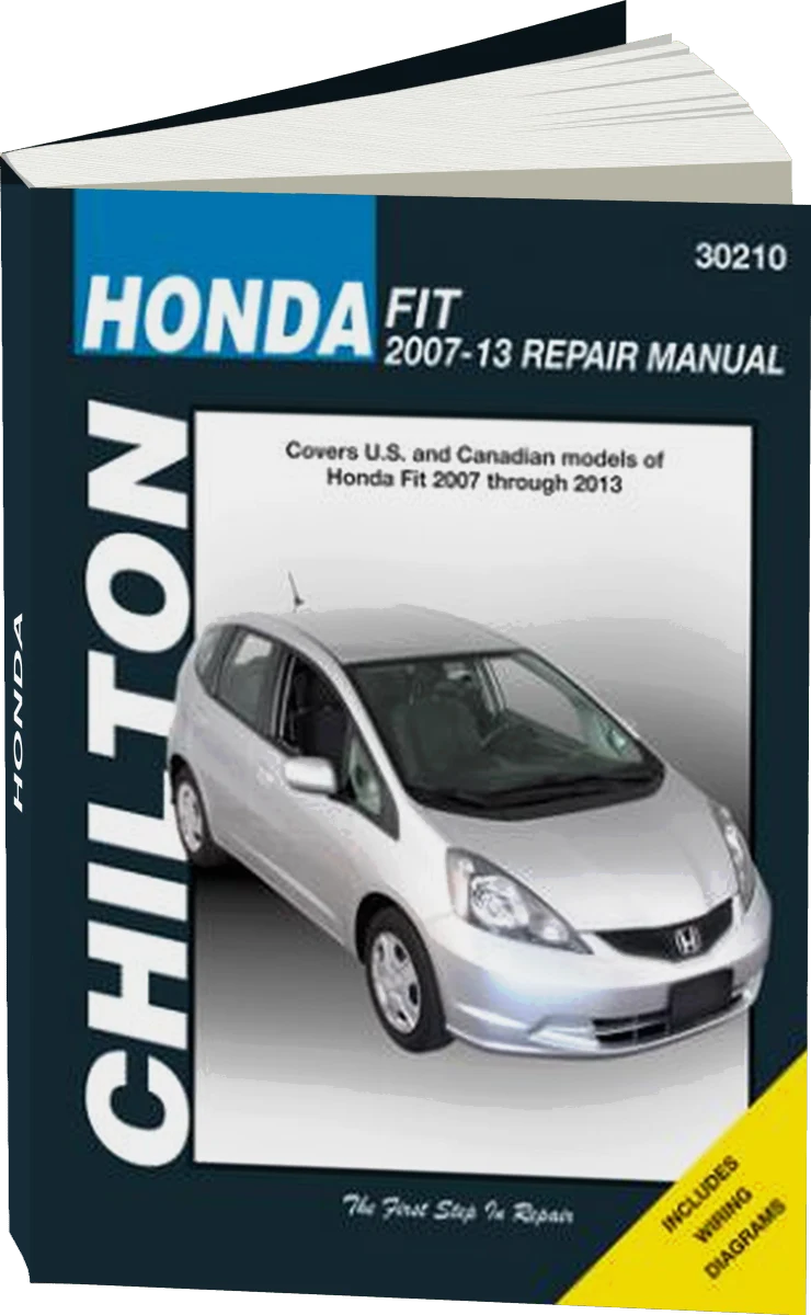 Honda Fit Chilton Repair Manual for 2007-13