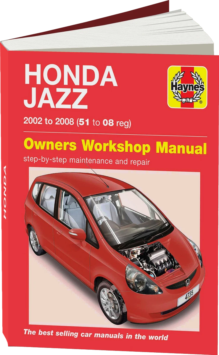 Honda Jazz (2002-2008) Haynes Repair Manual