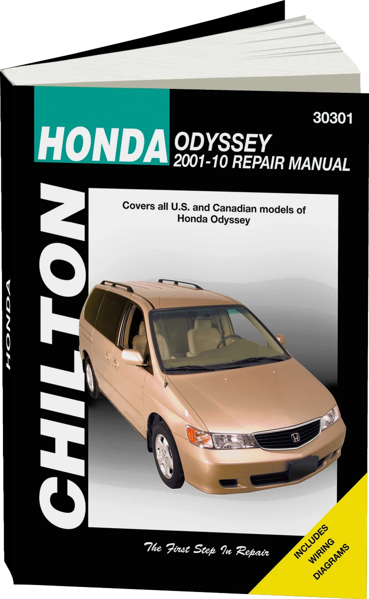 Honda Odyssey (2001-10) Chilton Repair Manual (USA)