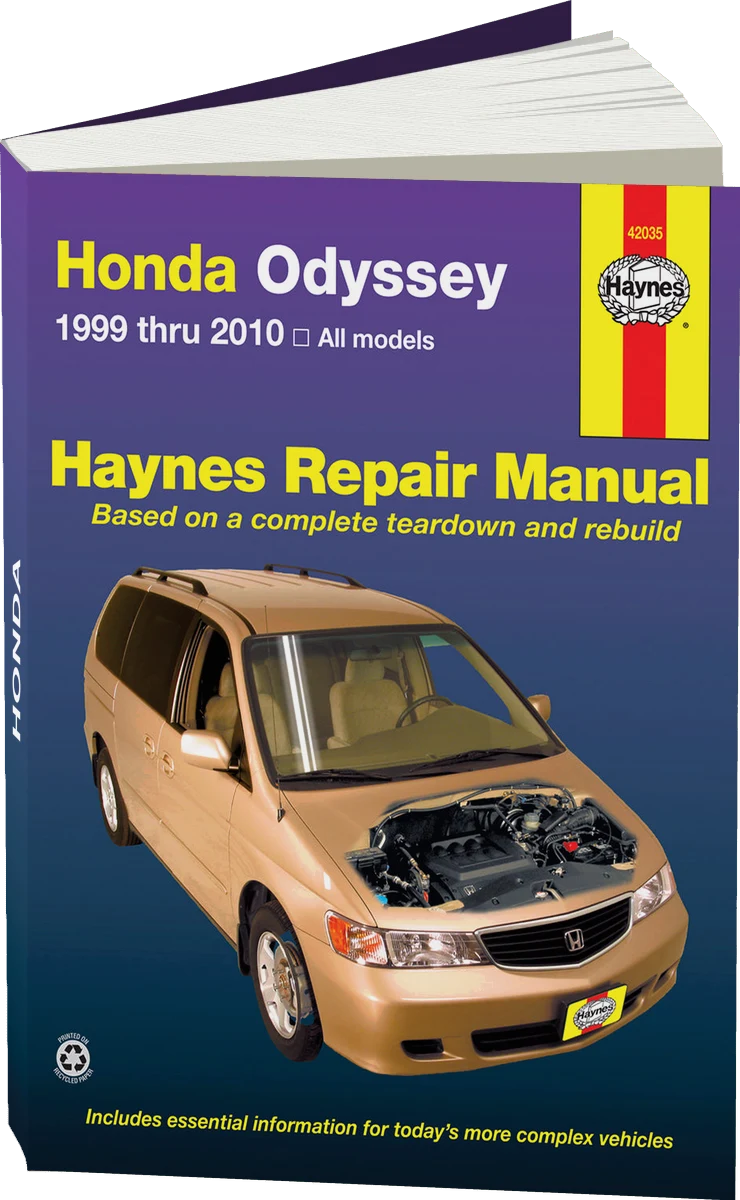 Honda Odyssey (99-10) Haynes Repair Manual