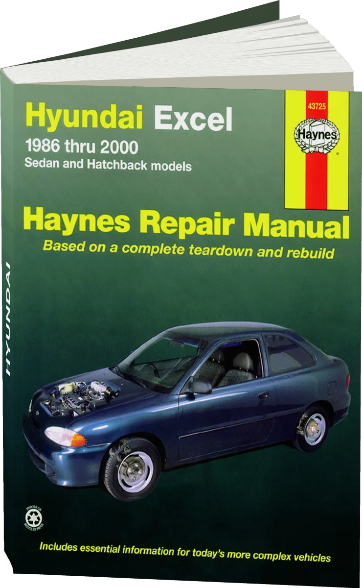 Hyundai Excel (86-00) Haynes Repair Manual (AUS)