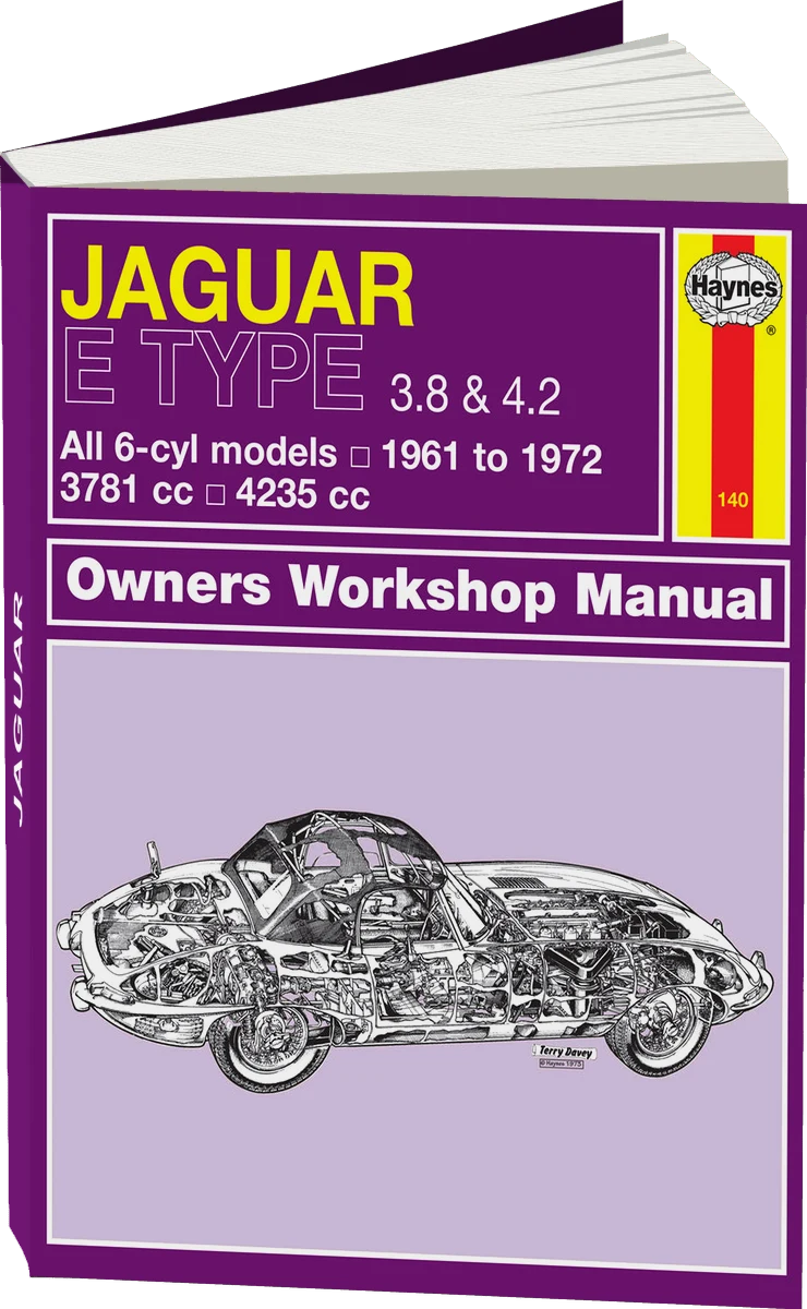 Jaguar E Type (61 - 72) Haynes Repair Manual