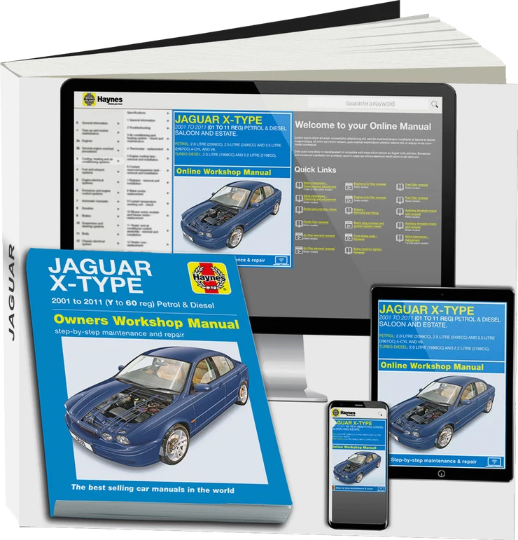 Jaguar X Type Petrol & Diesel (2001-2011) Haynes Repair Manual