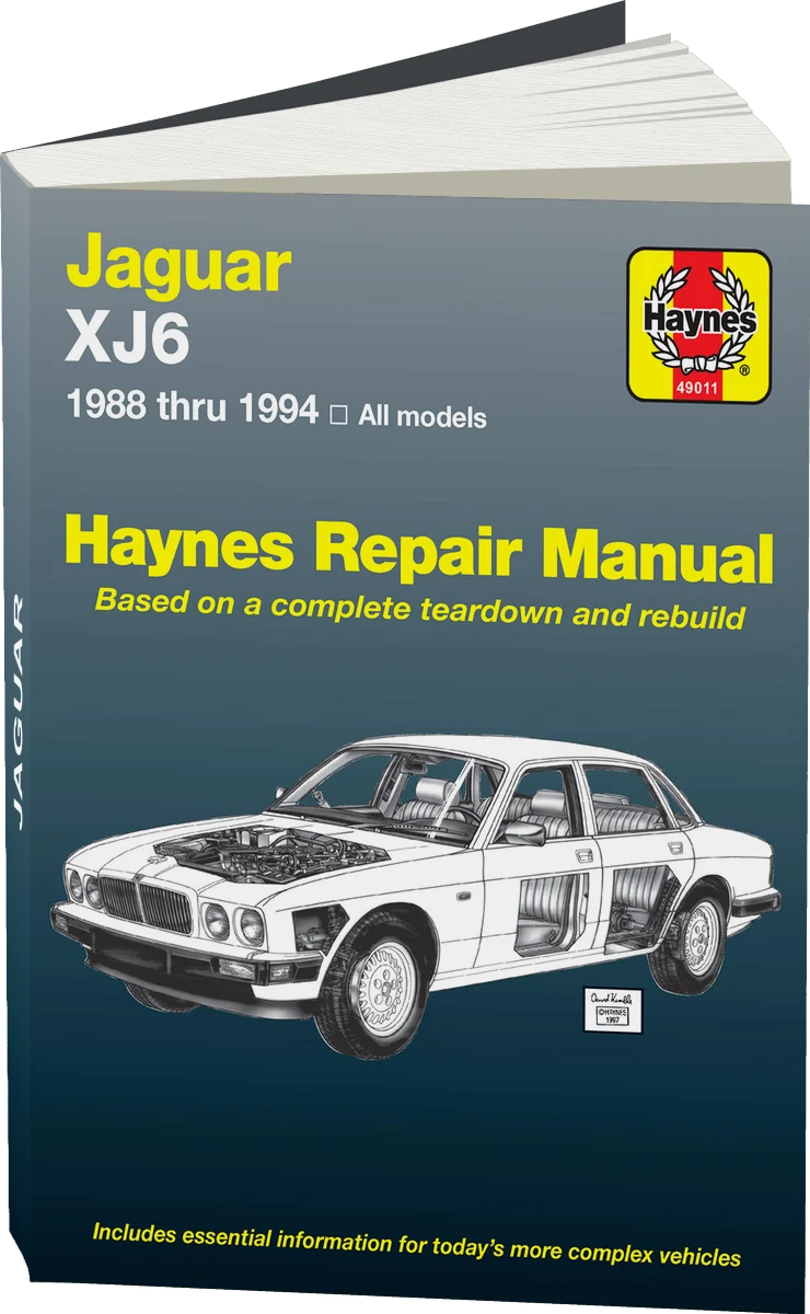 Jaguar XJ6, Vanden Plas & Sovereign (88-94) Haynes Repair Manual