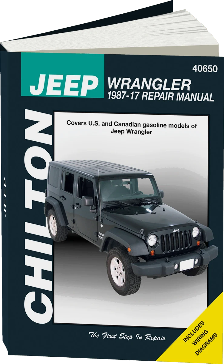 Jeep (1987-17) Jeep Wrangler Chilton Repair Manual (USA)