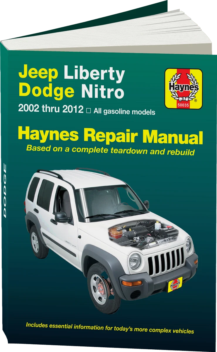 Jeep Liberty (2002-2012) & Dodge Nitro (2007-2011) Haynes Repair Manual (USA)