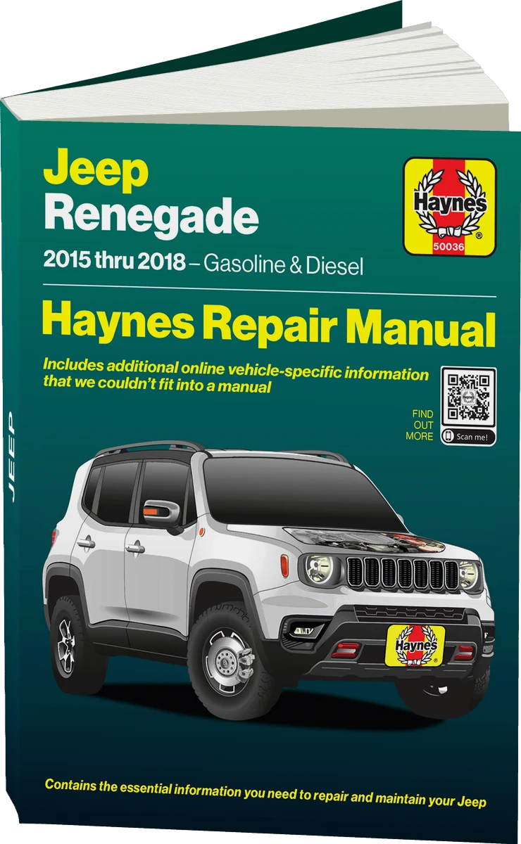 Jeep Renegade (2015 - 2018) Haynes Repair Manual