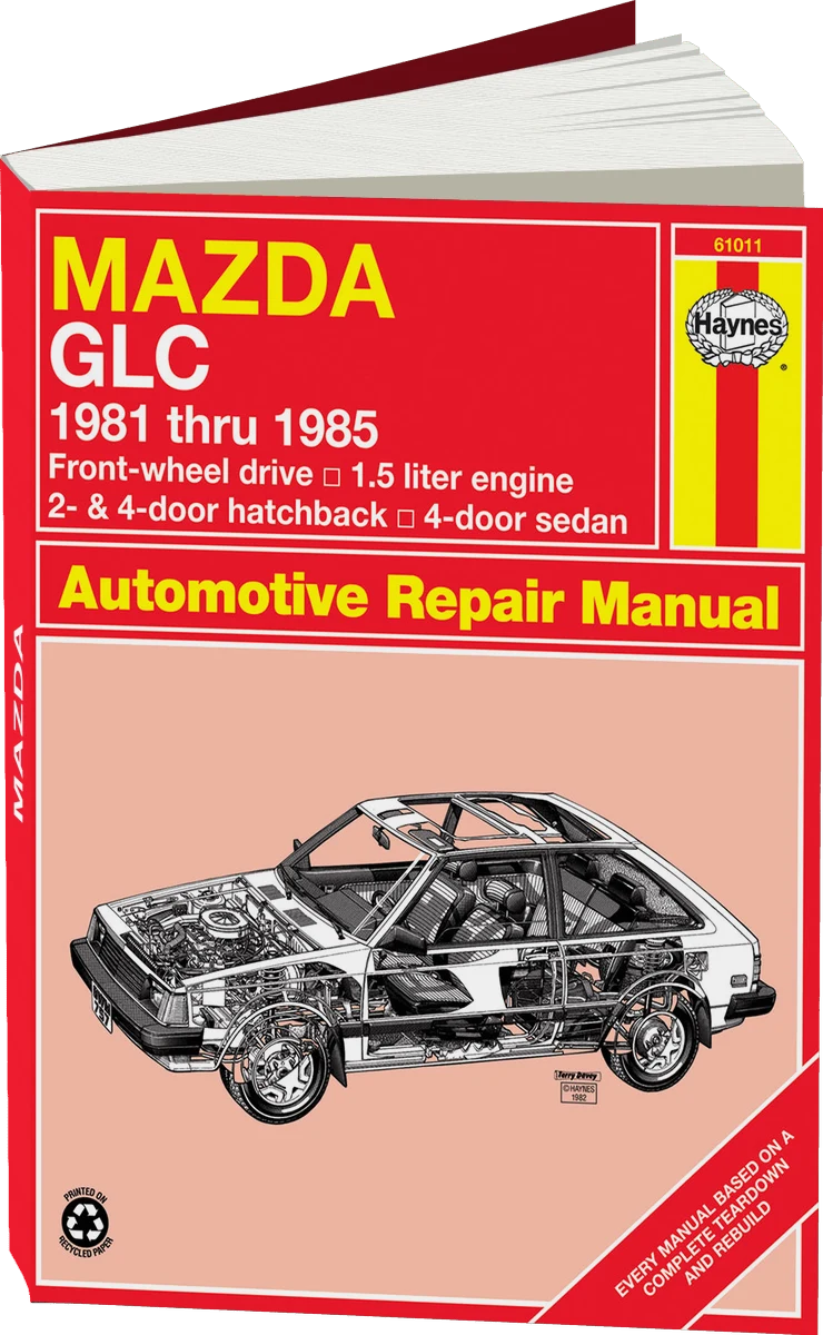 Mazda GLC FWD Hatchback & Sedan (81-85) Haynes Repair Manual