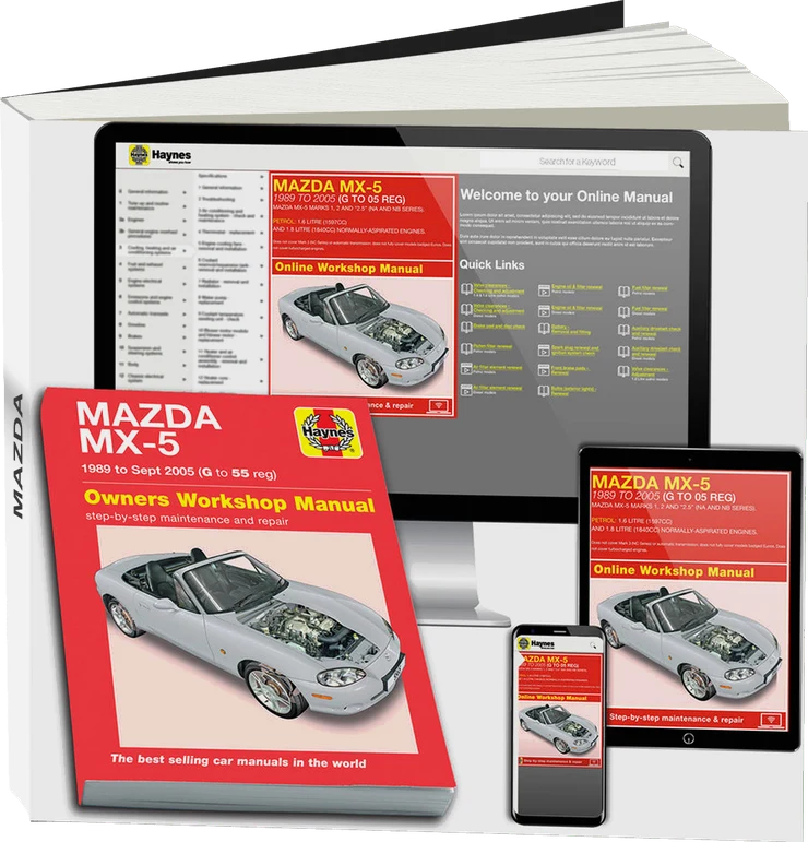 Mazda MX-5 (1989-2005) Haynes Repair Manual
