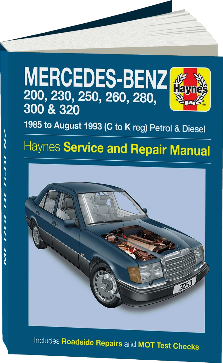Mercedes-Benz 124 Series Petrol & Diesel (85 - Aug 93) Haynes Repair Manual