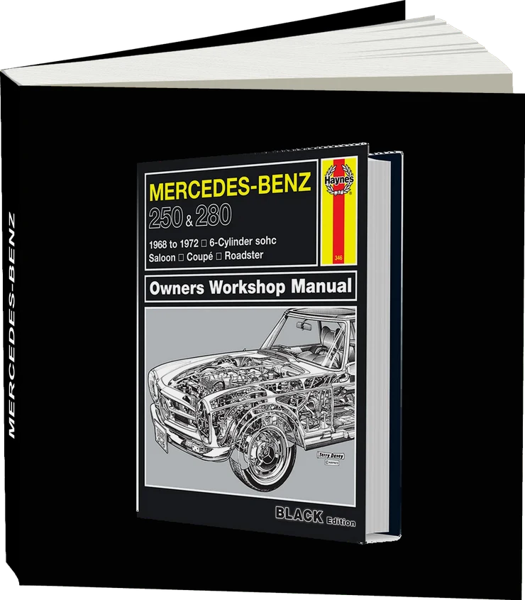 Mercedes-Benz 250 & 280 (1968-1972) Haynes Repair Manual - Premium Hardback Edition