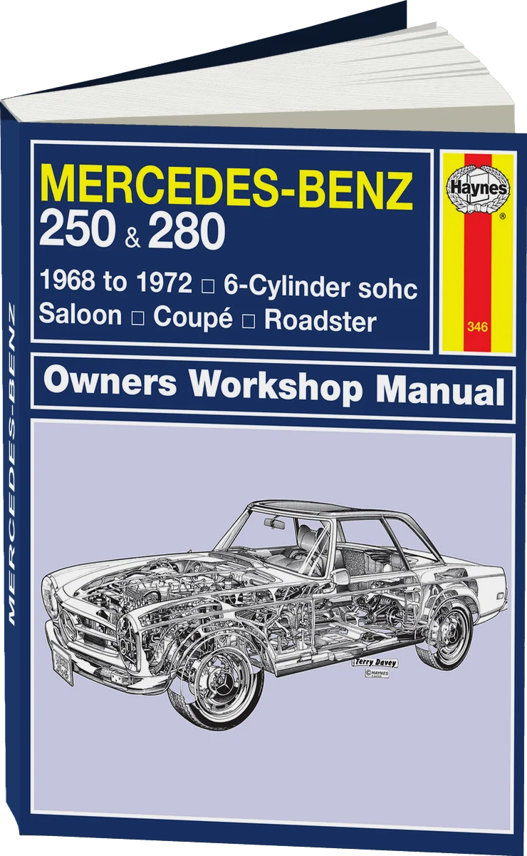 Mercedes-Benz 250 & 280 (68 - 72) Haynes Repair Manual